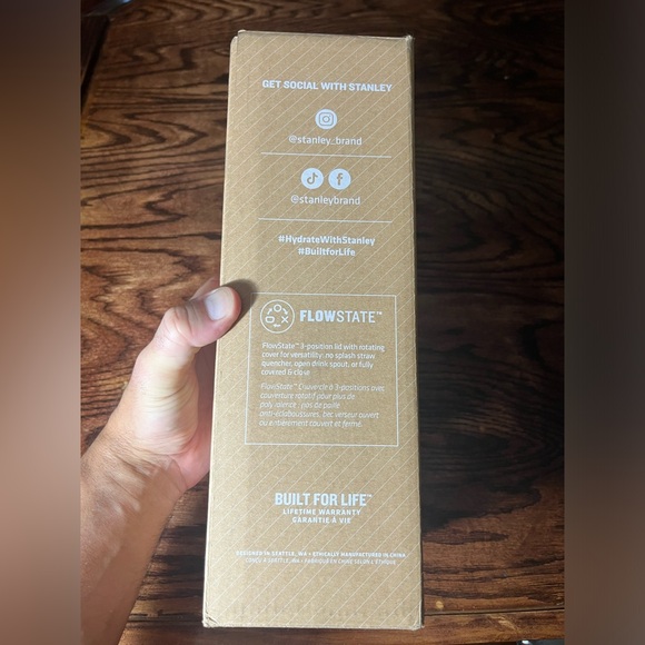 BRAND NEW with BOX Stanley Balsam Glow Limited Edition 40oz Quencher Tumbler - Picture 9 of 10